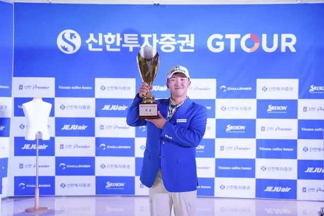 “최다 15승 달성”…김홍택, G투어 4차 우승→압도적 기록 행진 / 연합뉴스