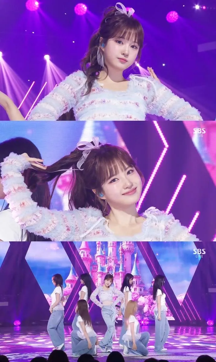 “무대 위 소녀의 자신감”…수린, ‘인기가요’ 데뷔→상큼 에너지 물들다 / SBS
