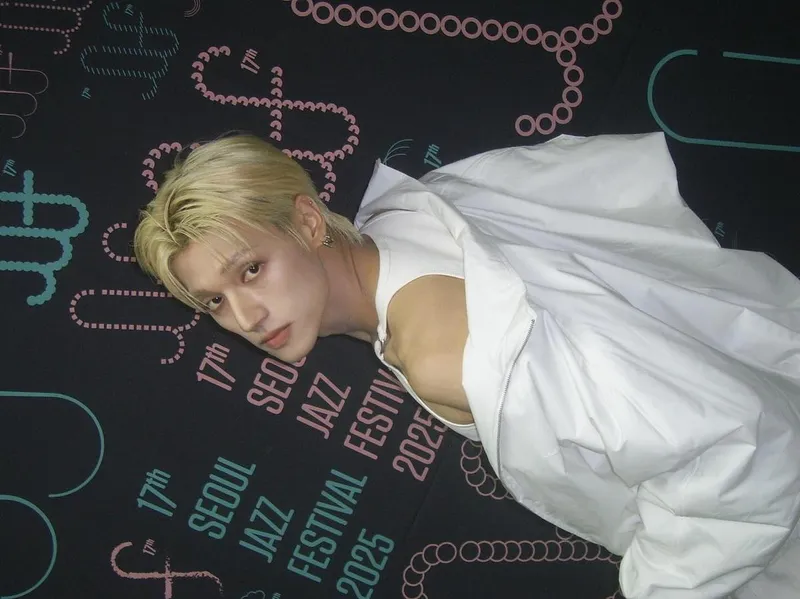 “기억 위를 걷는 듯”…우영, 낯선 시선→재즈 페스티벌 밤 미학 / 그룹 에이티즈 우영 인스타그램