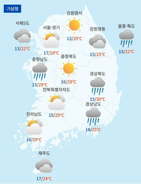 전국날씨예보 / 케이웨더