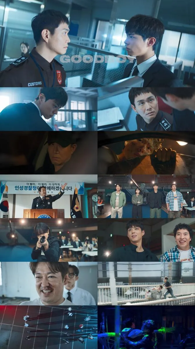 “숨 막힌 순간”…박보검·오정세, ‘굿보이’ 맞대면→정의와 악의 전율 / ‘굿보이’ 영상 캡처