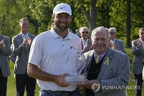 “시즌 3승 달성”…셰플러, 메모리얼 토너먼트 2연패→PGA 투어 독주 / 연합뉴스