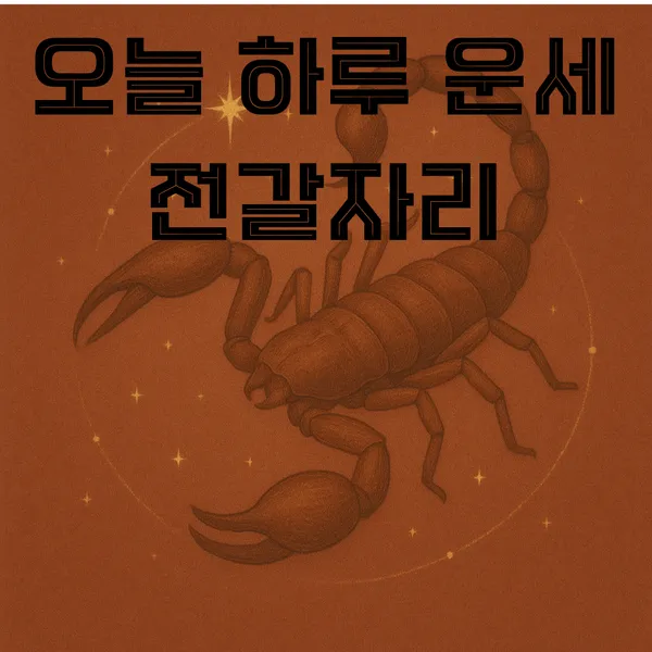 전갈자리 운세로 본 6월의 흐름…집중력과 변화의 시그널→관계의 신뢰 재조명