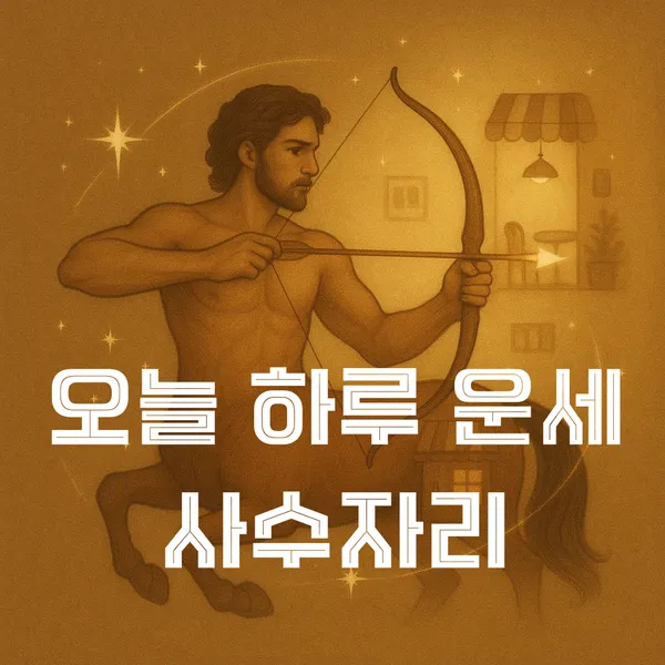 사수자리 운세…자유와 내면의 균형 찾기→학습된 직감의 시간