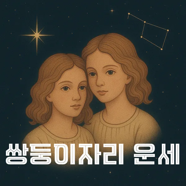 쌍둥이자리 6월 3일 운세…관찰과 침묵의 미학 → 변화의 일상 재해석