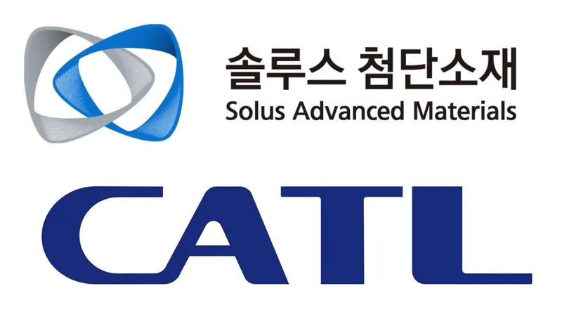 “中CATL과 전지박 공급계약”…솔루스첨단소재, 유럽 공략→글로벌 입지 강화 / 솔루스첨단소재, CATL