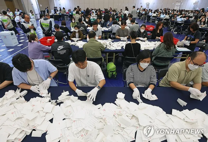 21대 대선 개표 막 오르며 긴장 최고조