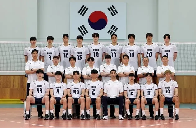 “실전 점검 돌입”…남자배구대표팀, 네덜란드전 평가전→세계선수권 앞두고 담금질 / 연합뉴스