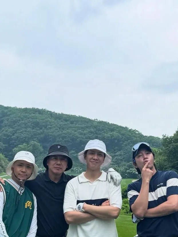 “뜻밖의 골프장 만남”…이승기·장근석, 손지창 통해 첫 인연→현장 술렁