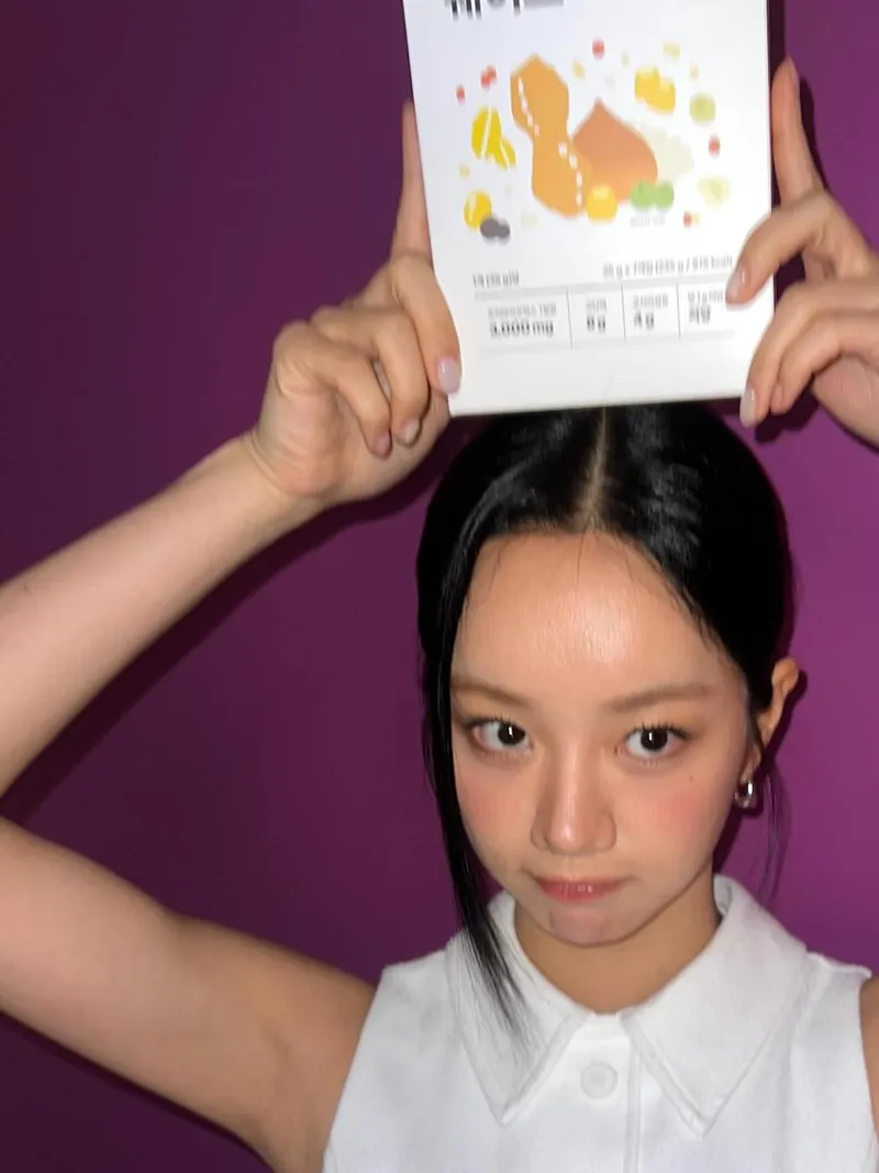 “린 다이어트”…혜리, 뾰로통 표정 속 다짐→초여름 셀카 도전 / 걸그룹 걸스데이 혜리 인스타그램
