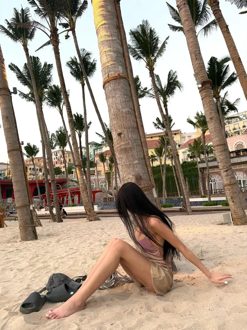 “하늘 닿은 고요”…차영현, 휴식과 낭만→여름 해변 인증 / 치어리더 차영현 인스타그램