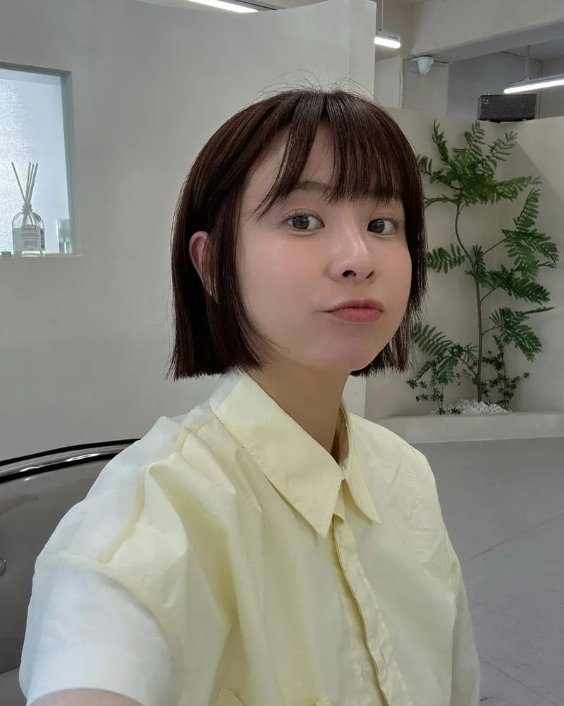 “머리 잘랐지롱”…은가은, 싱그러운 단발→여름 무드 반전 / 가수 은가은 인스타그램