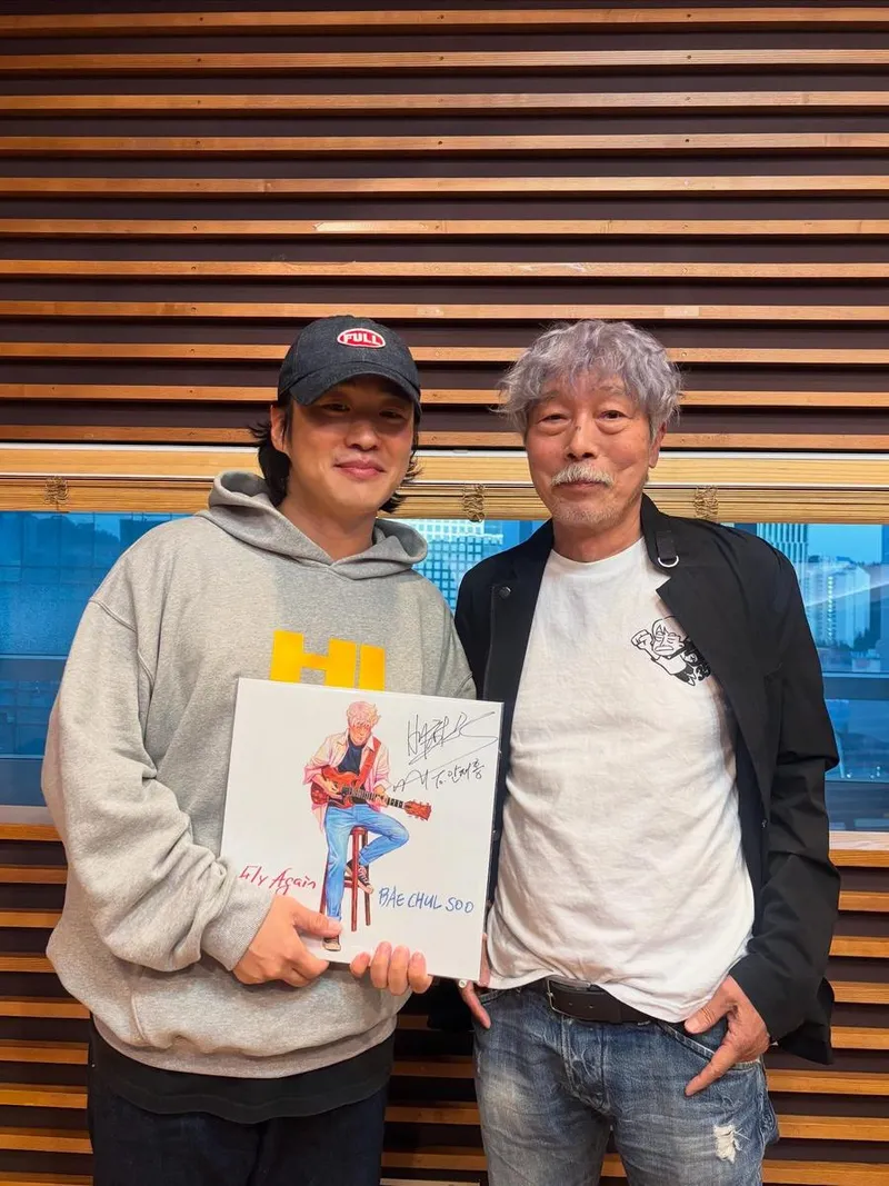 “배캠 절친이라 불린 인연”…배철수, 안재홍과 잔잔한 동행→따뜻한 재회 감성 / 가수 배철수 인스타그램