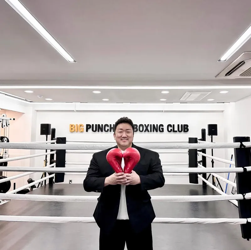 “gLOVE”…마동석, 복싱링 위 따뜻함→반전 미소 / 배우 마동석 인스타그램