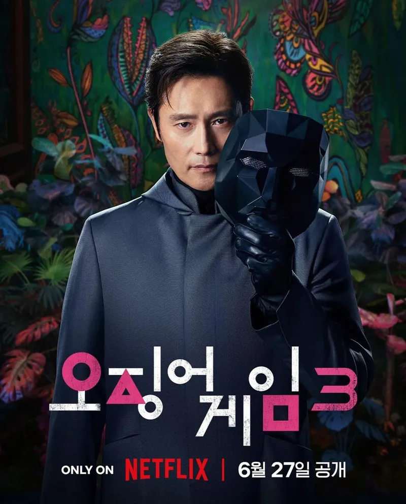“가면 너머의 결의”…이병헌, 무심한 눈빛→비밀의 압도적 귀환 / 배우 이병헌 인스타그램