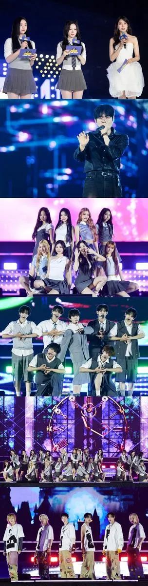 “슈퍼주니어 완전체 장식한 클라이맥스”…SBS MEGA 콘서트, 인천의 밤→K-POP 열기 재현 / SBS