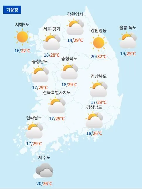 전국날씨예보 / 케이웨더