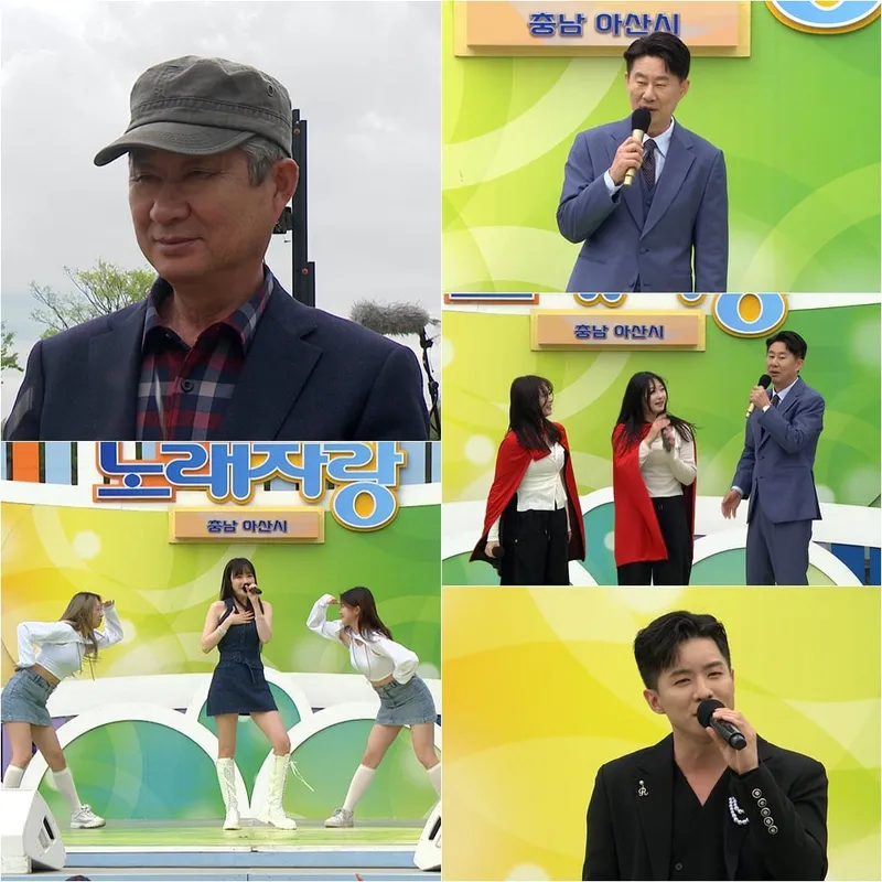 “붕어빵 부자 깜짝 춤”…남희석·남성우, ‘전국노래자랑’ 아산 무대→객석 들썩 / 전국노래자랑