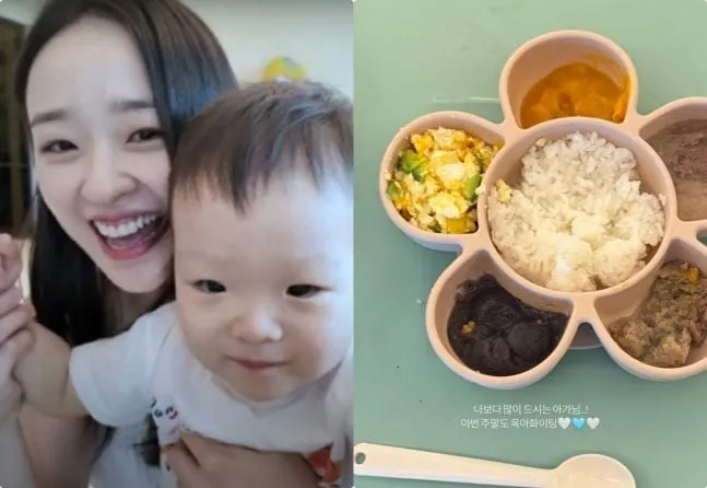 “폭풍 성장 비결 고백”…손연재, 아들 식사량에 감탄→진심 어린 육아 일상
