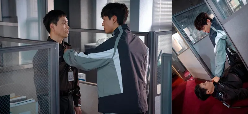 “분노 폭발한 박보검”…‘굿보이’ 오정세와 치열한 대립→숨 막히는 긴장 / SLL, 스튜디오앤뉴, 드라마하우스스튜디오