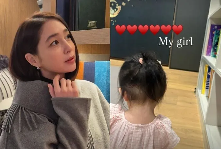 “사랑 가득한 한 컷”…이민정, 딸과 함께한 순간→따스한 일상 눈길