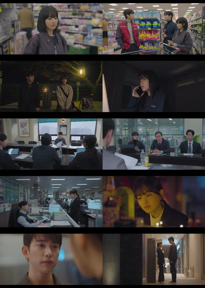 “숨겨왔던 진심 고백”…박보영·박진영, ‘미지의 서울’ 눈물 뒤 설렘→현장 긴장감 / tvN토일드라마미지의서울
