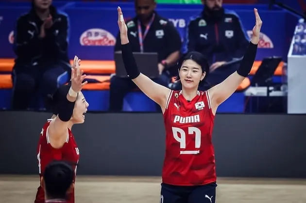 “풀세트 접전 끝 패배”…한국여자배구, 체코전 1점 획득→VNL 17위