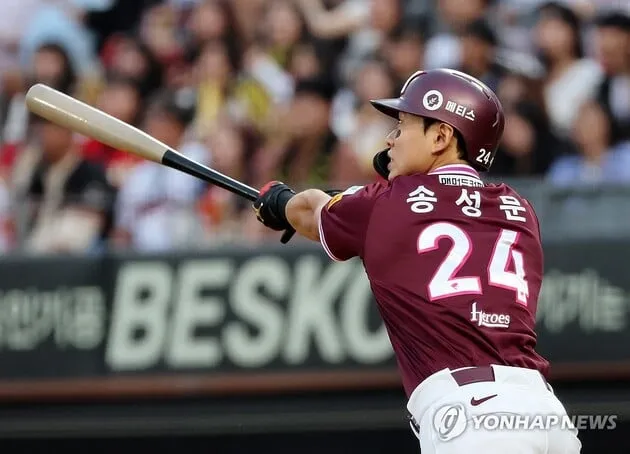 “MLB 도전설 해명”…송성문, 키움 잔류 의지→한국 무대 집중 선언