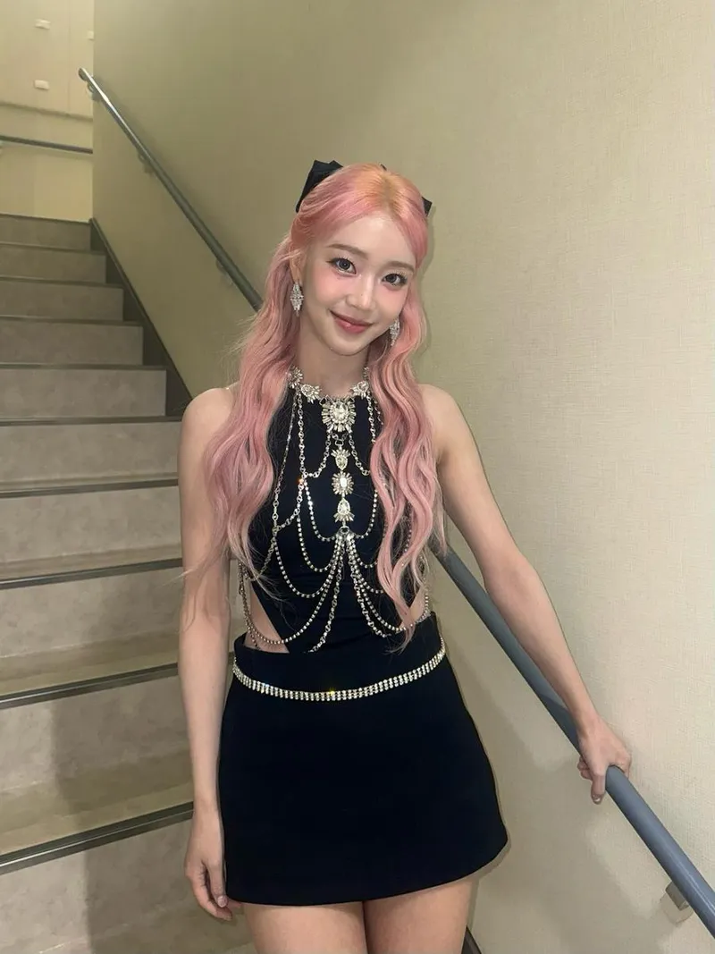 “행복 가득 채워졌어요”…수민, 공연 여운→빛나는 핑크 미감 / 걸그룹 스테이씨 수민 인스타그램