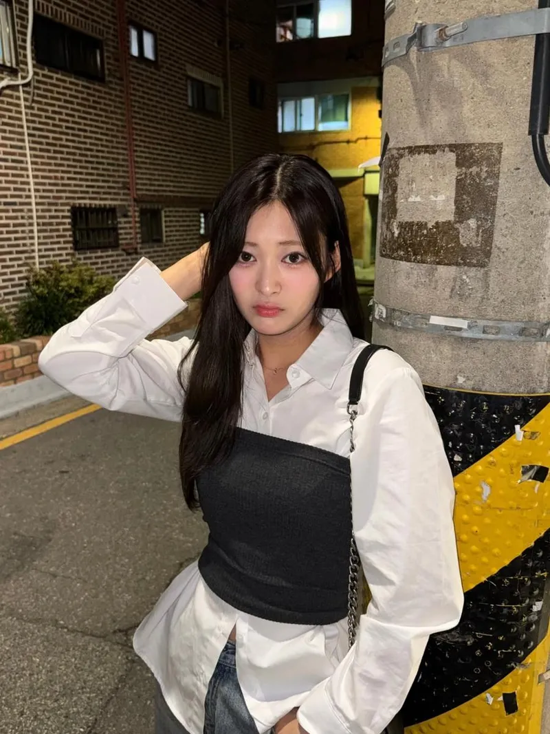 “밤공기 스며든 눈빛”…구세미, 고요한 거리→청순한 아우라 / 걸그룹 시그니처 구세미 인스타그램