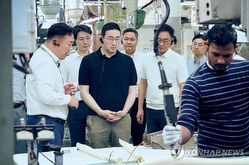 LG구광모, 인도네시아 배터리 기지 점검