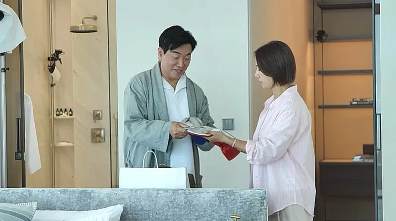“수줍음 속 고백”…김일우·박선영, ‘신랑수업’ 가족 상견례→골프장 설렘