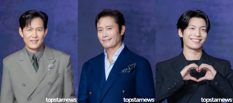 이정재, 이병헌, 위하준/톱스타뉴스 HD포토뱅크