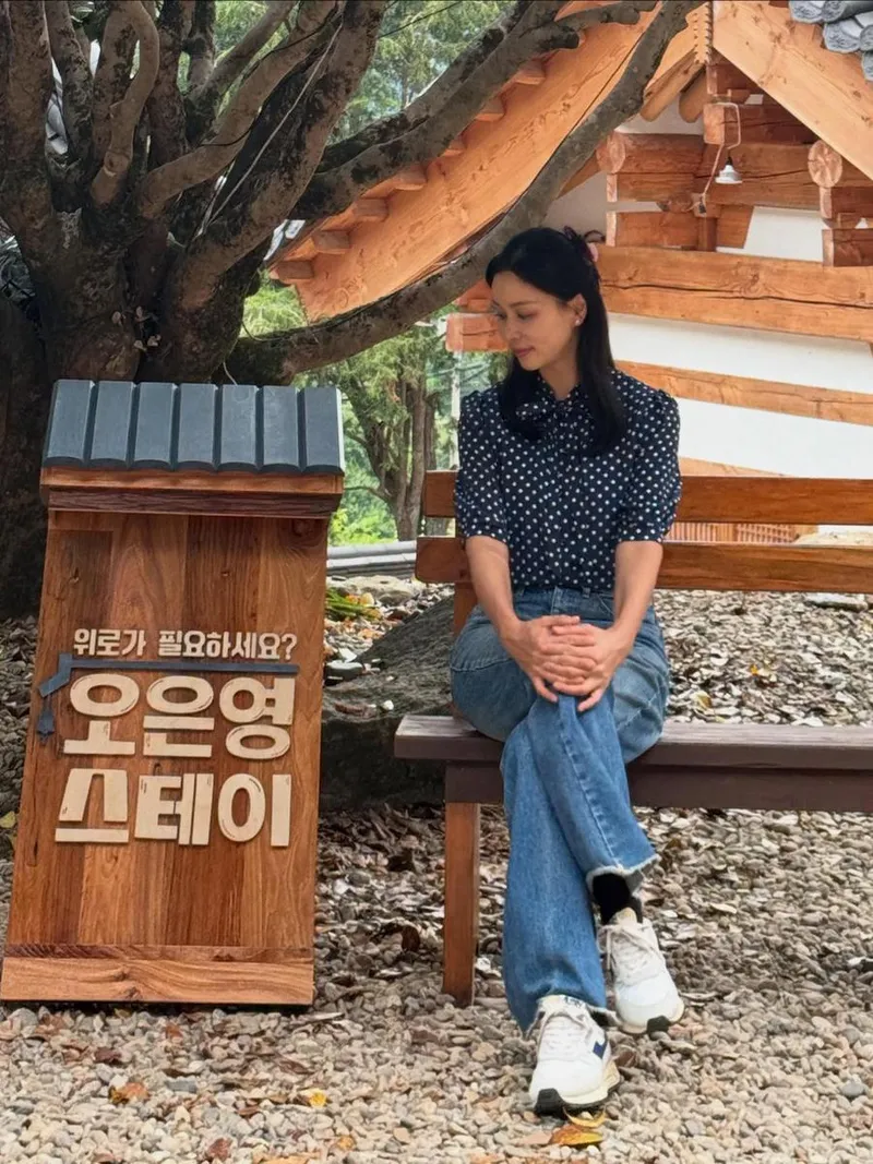 “힐링이 스며드는 첫 걸음”…고소영, 초여름의 평온→따스한 치유 기운 / 배우 고소영 인스타그램