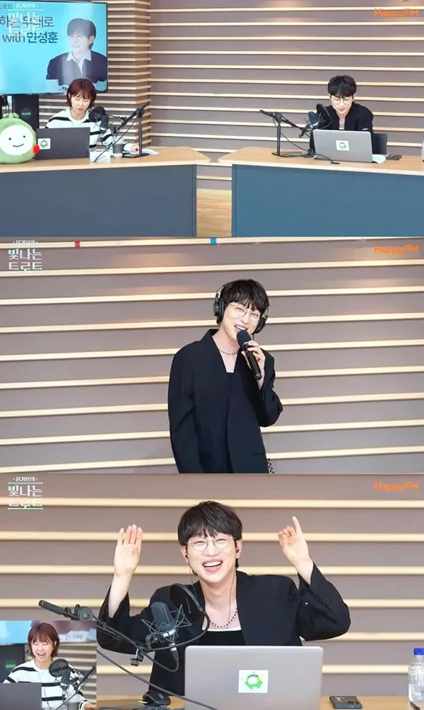 “새로운 열정 전했다”…안성훈, ‘빛나는 트로트’서 마라톤 고백→팬심 흔들다 / 은가은의빛나는라디오