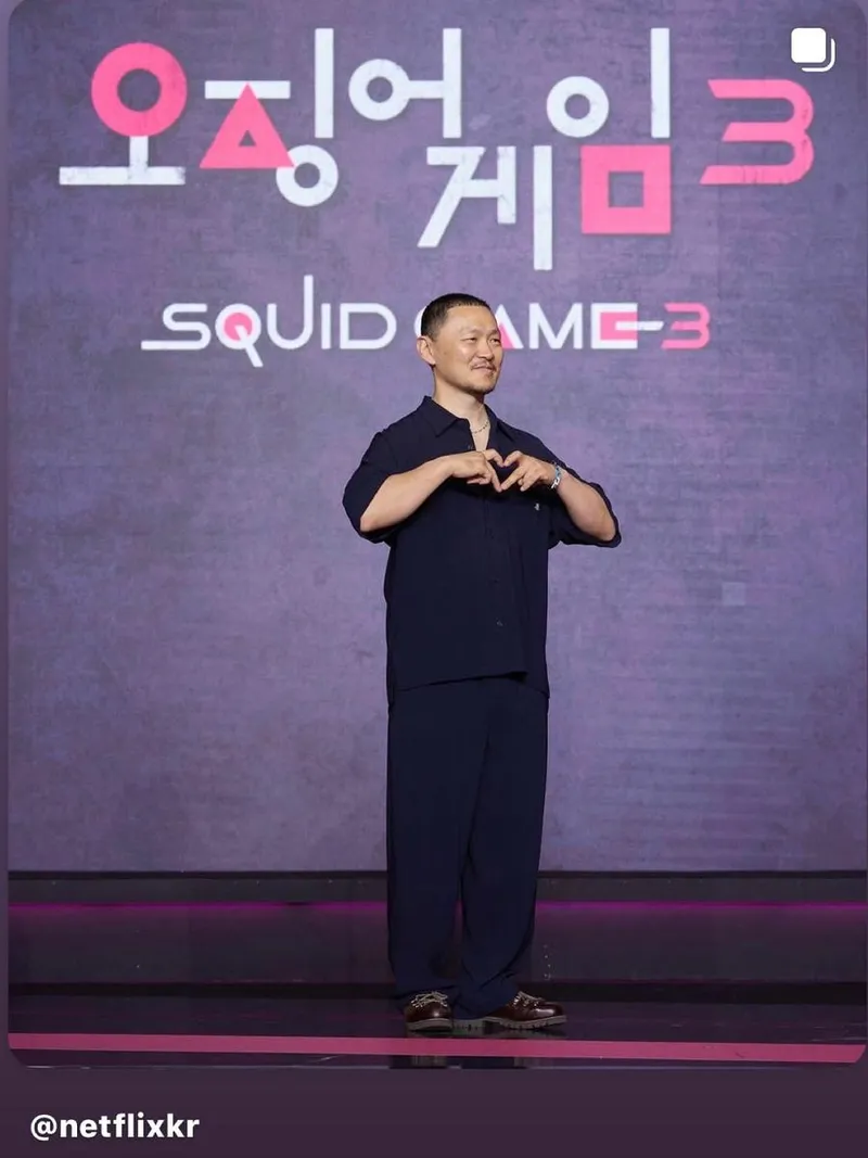 “차분한 손하트”…양동근, 오징어게임 무대→변함없는 존재감 / 배우, 가수 양동근 인스타그램