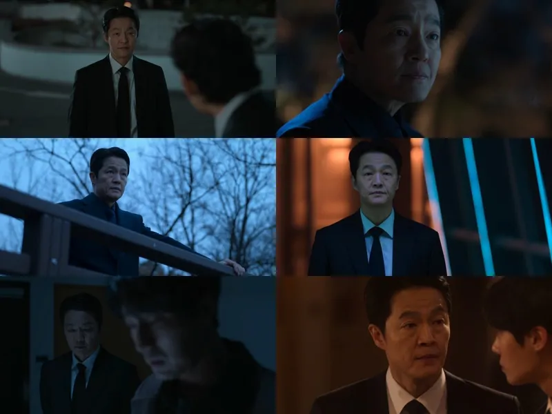 “무게감이 다른 존재감”…조한철, ‘광장’ 속 내면 분열→연기 진가 증명 / 넷플릭스 '광장'