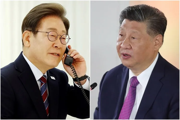 시진핑 "한중 관계, 더 높은 수준으로 발전시켜야"…이재명 대통령과 첫 통화 / 연합뉴스