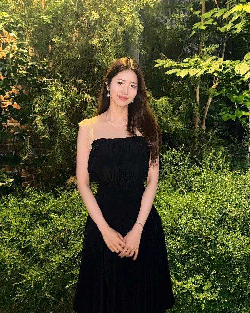 “건강하고 행복한 삶을 위해”…서동주, 한여름 밤→청아한 블랙 원피스의 여운 / 방송인 서동주 인스타그램
