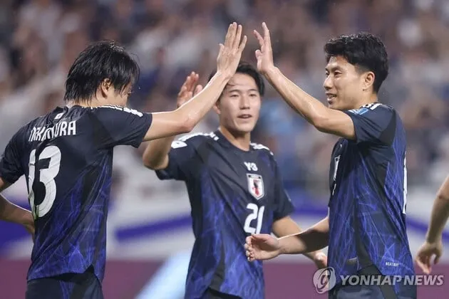 “6골 완승”…일본, 인도네시아 대파→월드컵 예선 1위 질주