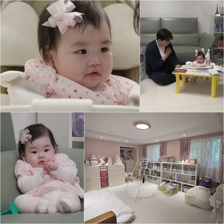 “핑크빛 웃음 번졌다”…박수홍·재이, 70억 새 집에서 아빠 미소→감동 장면