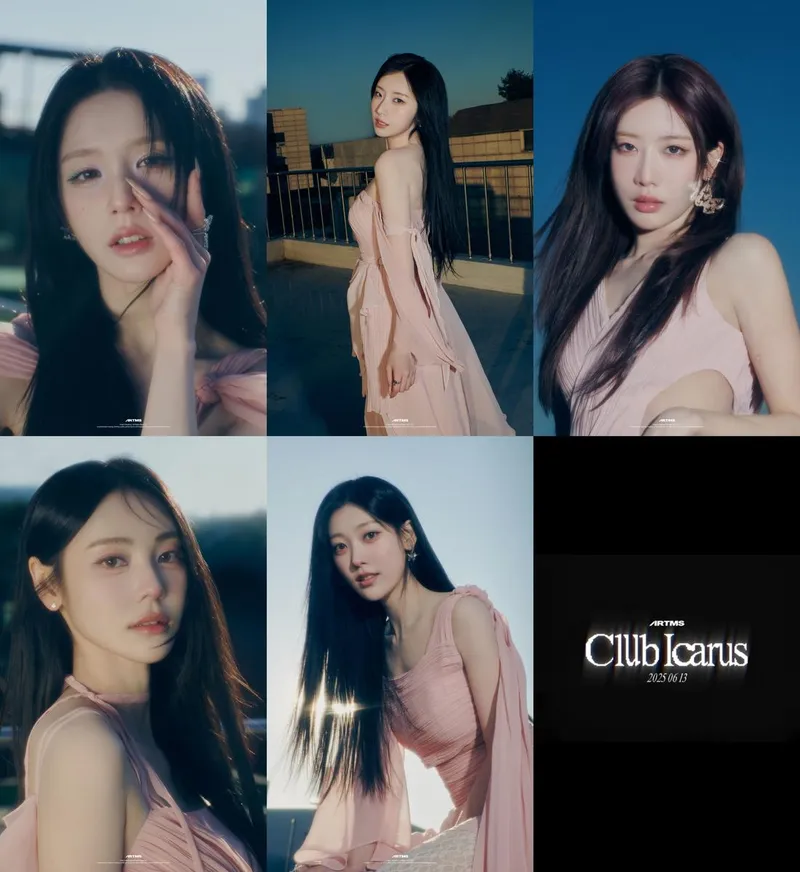 “찬란한 우아함의 정점”…아르테미스, ‘Club Icarus’ 비주얼→컴백 기대감 폭발 / 모드하우스