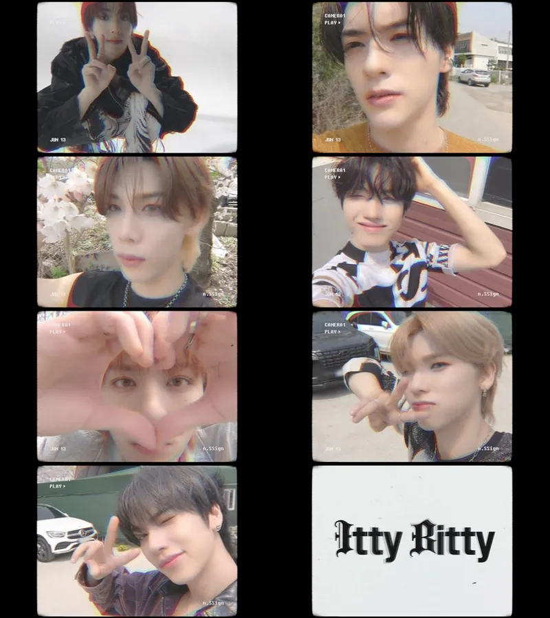 “감각적 무드 속 청량한 열기”…엔싸인(n.SSign), ‘Itty Bitty’ 스케치 필름→앨범 기대감 증폭 / nCH엔터테인먼트