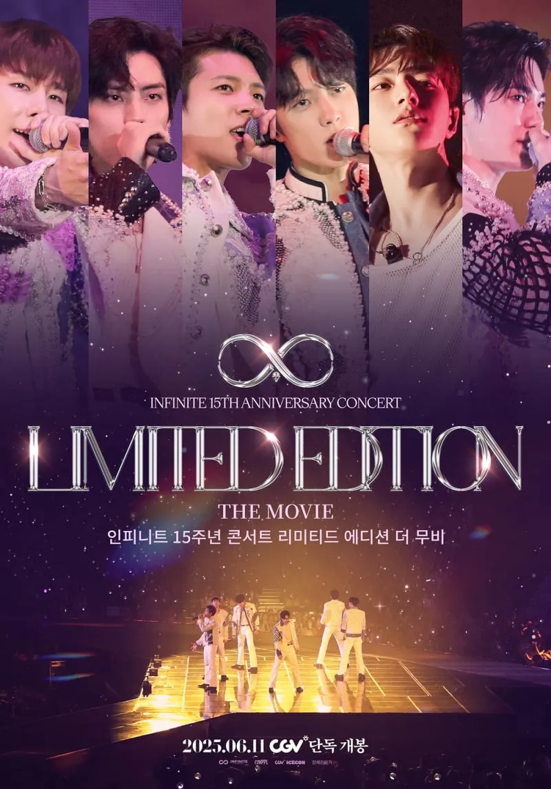 “데뷔 15주년의 눈부신 재회”…인피니트, 스크린 속 완전체 감동→팬 심장 흔들다 / CGV