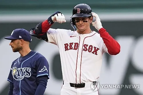 “2타점 2루타 작렬”…로만 앤서니, 탬파베이전 결승타→보스턴 3-1 승리 견인