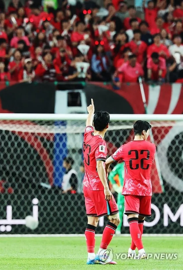 “데뷔전 도움 완성”…전진우, A매치 2연전 맹활약→홍명보호 기대주 부상