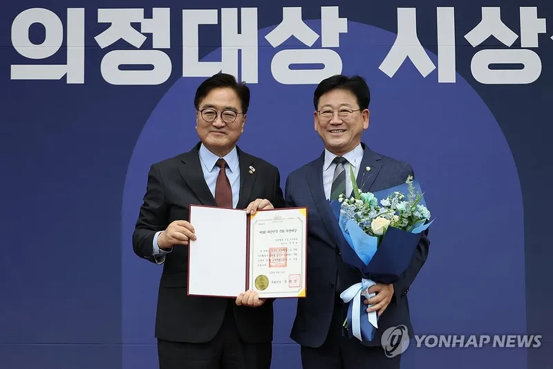 김정호, 국가전력망 특별법 돌파…의정대상 영예→정치권 변화 흐름 주목