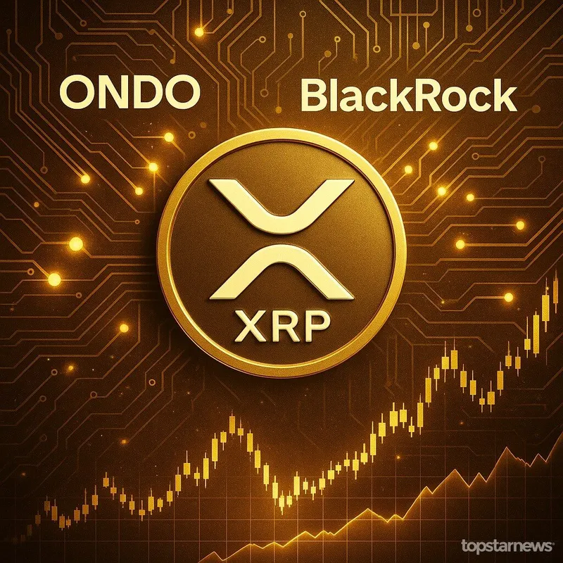 리플 XRP, 블랙록 후원 온도파이낸스 美국채 펀드 XRP레저 상장…실물자산 토큰화 본격화