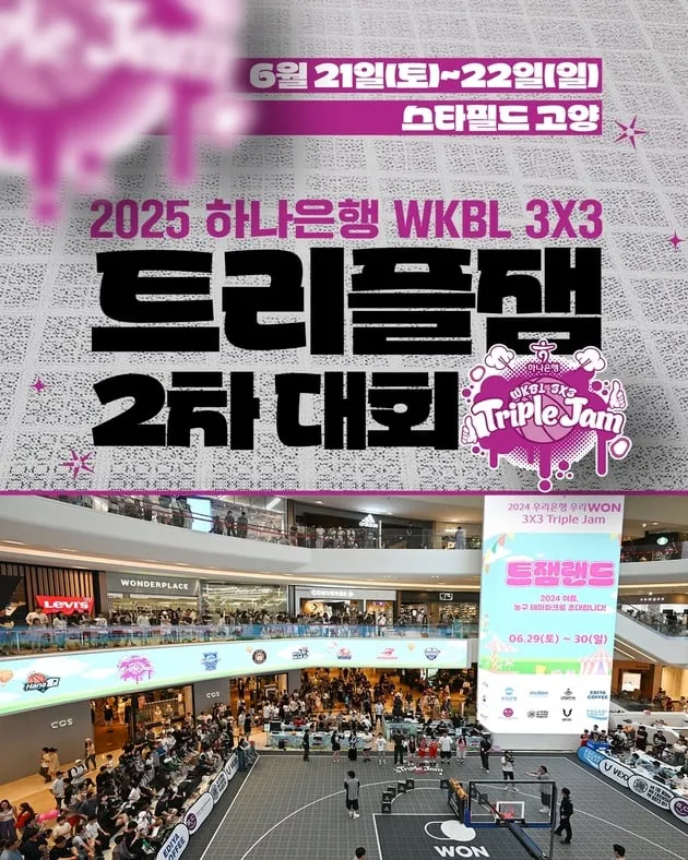 “국제 8팀 격돌”…부산BNK, 3대3 트리플잼 2차대회→고양서 개최