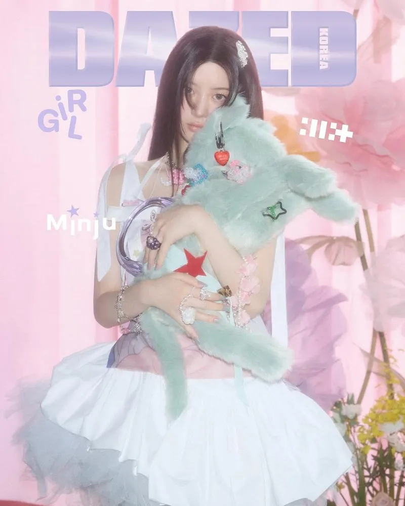 “폭죽처럼 터지는 순간”…민주, 몽환+동심→커버 화보 압도 / 걸그룹 아일릿 민주 인스타그램